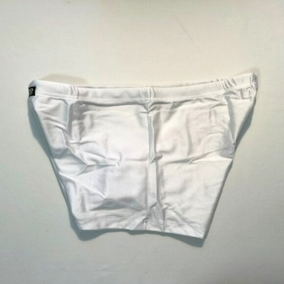 Neptio - Rio Midcut Swim Trunks - White- Square Cut - Picture 7 of 11
